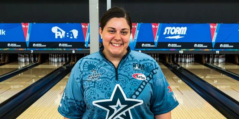 Reigning Player of the Year Jordan Richard leads after Day 1 of 2024 PWBA GoBowling! Twin Cities Open