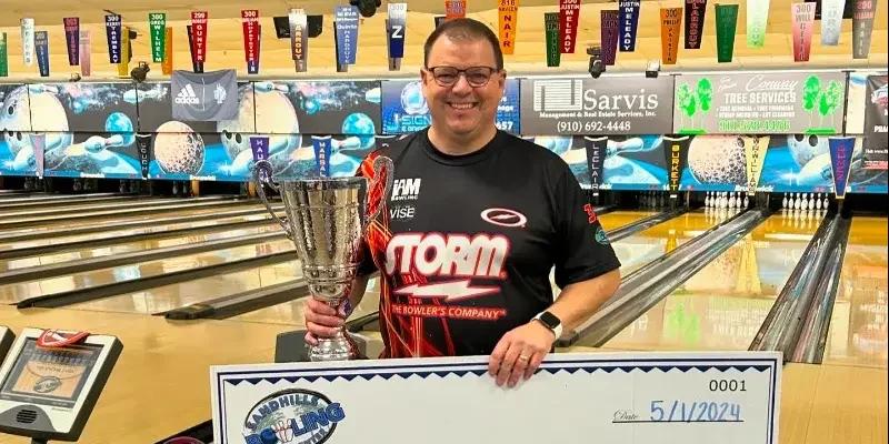 Seeking second straight win, Tom Hess takes lead after Day 2 of 2024 PBA50 The Villages Classic