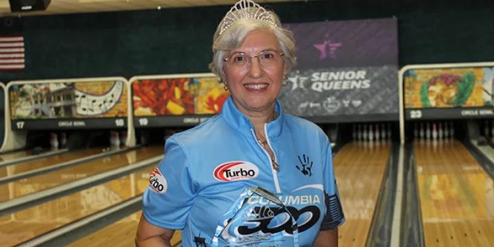 Lucy Sandelin aiming for a record fourth USBC Senior Queens title Friday through Sunday