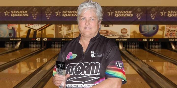 Tish Johnson soars to 114-pin lead after opening day of 2018 USBC Senior Queens