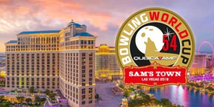 2018 QubicaAMF Bowling World Cup set for Nov. 5-11 at Sam’s Town in Las Vegas