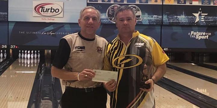 Stoney Baker beats top seed Darron Peters to win 2018 South Point Senior Shootout Turbo Challenge