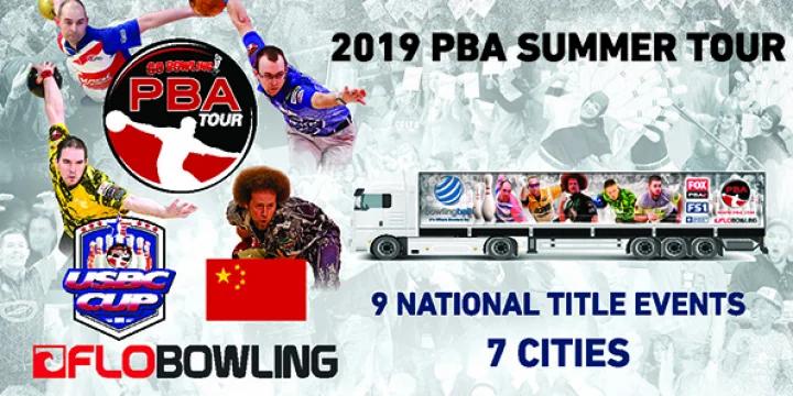Update: FloBowling to sponsor a ninth event on 2019 PBA Summer Tour that starts Saturday