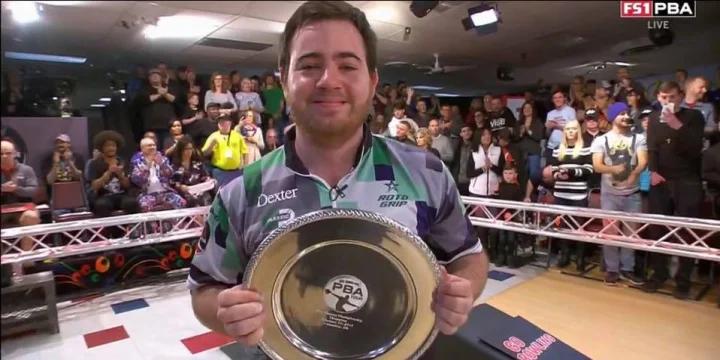 With good fortune on his side this time, Anthony Simonsen beats Jason Belmonte to win 2019 PBA Players Championship