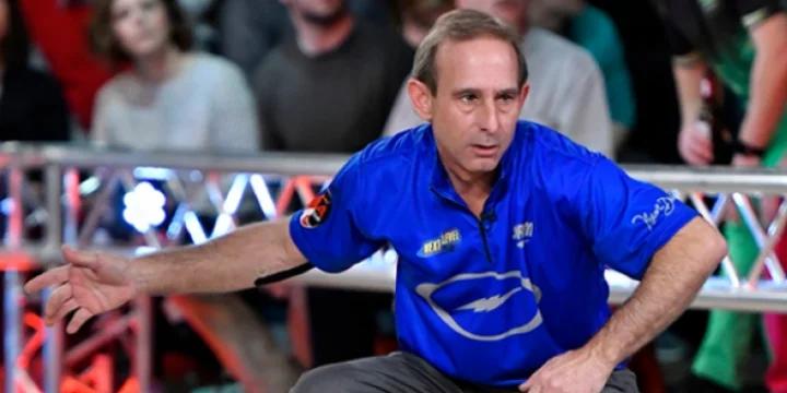Picking up where he left off on PBA Tour, Norm Duke leads qualifying at 2019 PBA50 Johnny Petraglia BVL Open