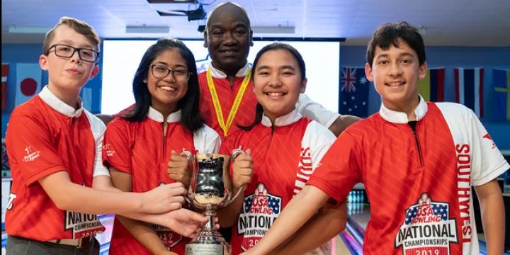Possible future stars on display in U12 show of 2019 USA Bowling National Championships presented by Sixlets