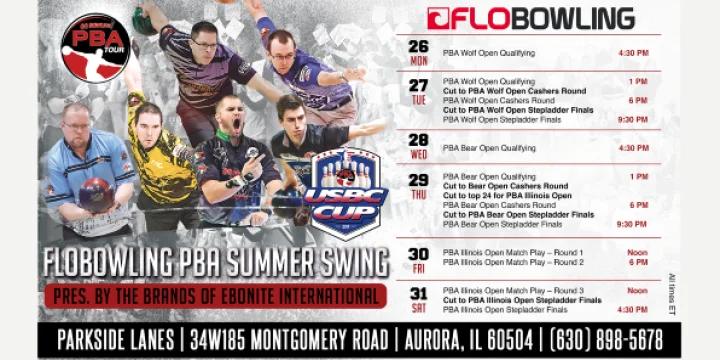 3 FloBowling PBA Summer Swing tournaments to decide 3 points competitions, could be pivotal for Player of the Year race