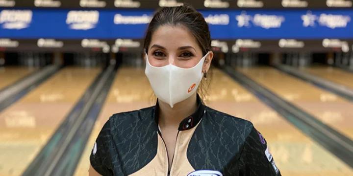 With a single fan cheering them on, PWBA players open 2021 season with Ashly Galante leading Bowlers Journal Classic qualifying