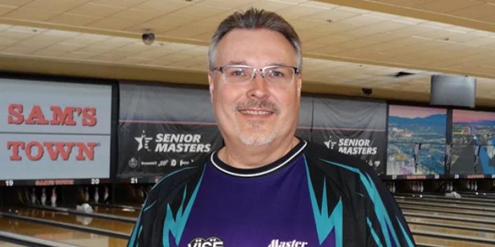Short pattern master Eugene McCune averages 254 to lead first day of 2021 PBA50 South Shore Open