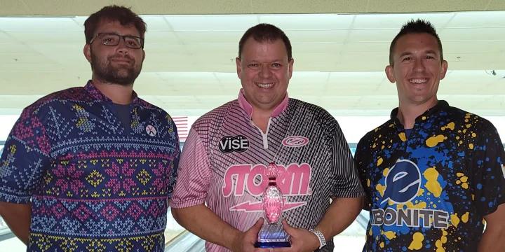 2021 PBA50 Tour Player of the Year Tom Hess finally wins in 2022, taking Highland Park Lanes Open
