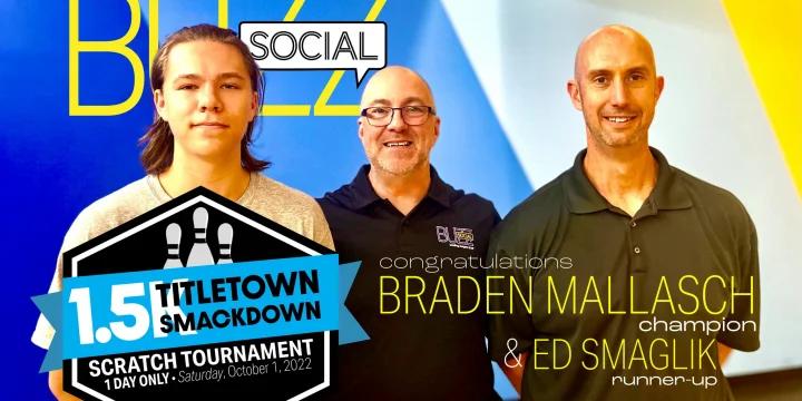 Braden Mallasch beats Ed Smaglik in title match to win 2022 1.5K Titletown Smackdown
