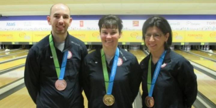 Shannon Pluhowsky wins gold, Liz Johnson and Devin Bidwell bronze in singles at Pan Am Games