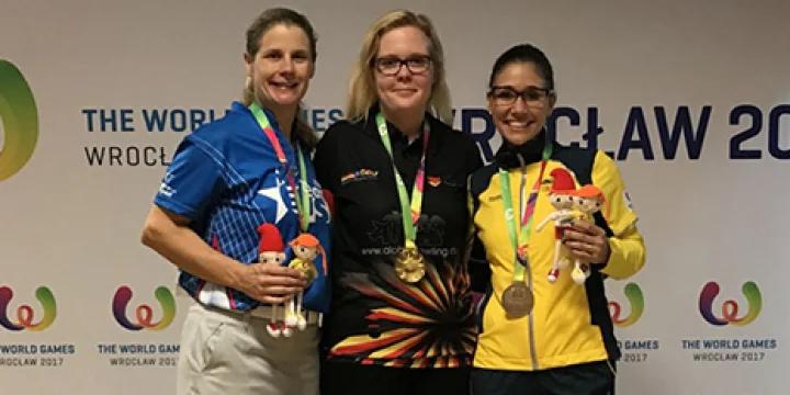 Germany’s Laura Beuthner sweeps Kelly Kulick for women’s singles gold at 2017 World Games