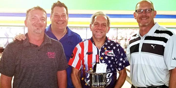 Like a champion boxer, Ron Mohr keeps coming off the ropes before finally triumphing in PBA60 Dick Weber Championship