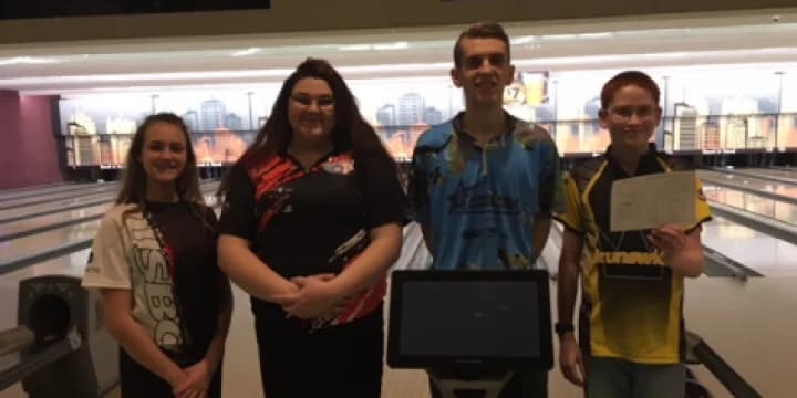Jeromey Hodsdon, Cila Freitas, Landon Kelling, Demi Kontos take top spots, Brendan Holl, Zach Thomas fire perfect games in BYBT at Bowl-A-Vard Lanes