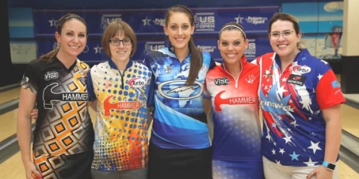 Stefanie Johnson 'speechless' after rebounding from Thursday plunge to earn top seed of 2018 U.S. Women’s Open; Erin McCarthy, Danielle McEwan, Shannon O’Keefe, Liz Kuhlkin also make stepladder finals