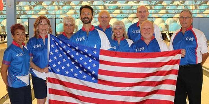Senior Team USA sweeps trios gold at 2018 PABCON Senior Championships