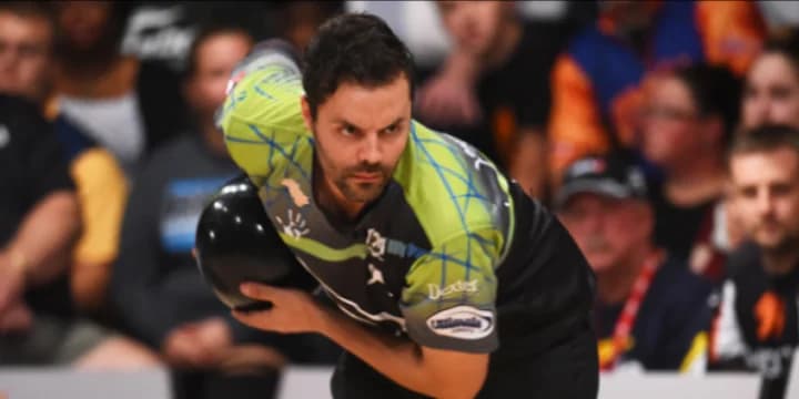 Jakob Butturff closes the gap on leader Jason Belmonte in first round of match play at 2-pattern 2019 Go Bowling! PBA Indianapolis Open