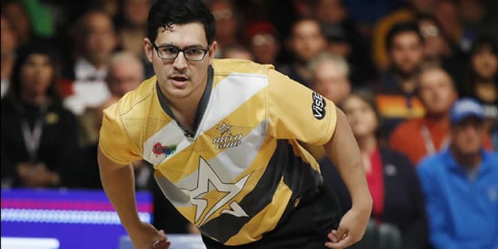 Kris Prather steals the spotlight from Norm Duke, leads first round of 2-pattern 2019 PBA Jonesboro Open
