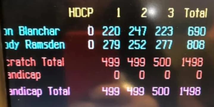 Cody Ramsden fires 808, Rick Erce 804-300, Brittany Pollentier slams 762; Mike Schleis also reaches perfection