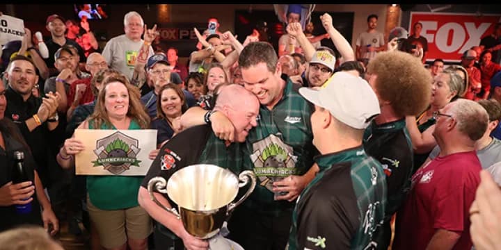 Wes Malott, hometown Portland Lumberjacks finally win PBA League title — and do it in dominating fashion