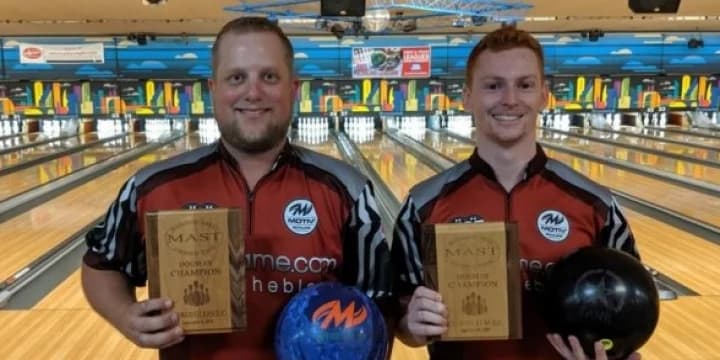 Corey Schmidt and Cody Roedner win MAST Doubles at Schwoegler's
