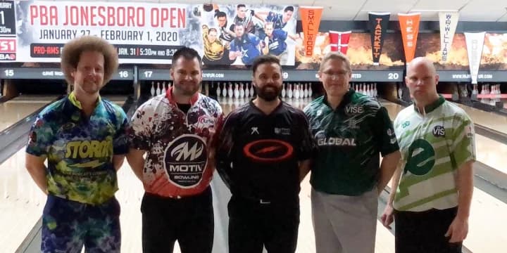 Kyle Troup earns top seed of star-studded field for stepladder finals of 2020 PBA Jonesboro Open that also features A.J. Johnson, Jason Belmonte, Chris Barnes, Tommy Jones