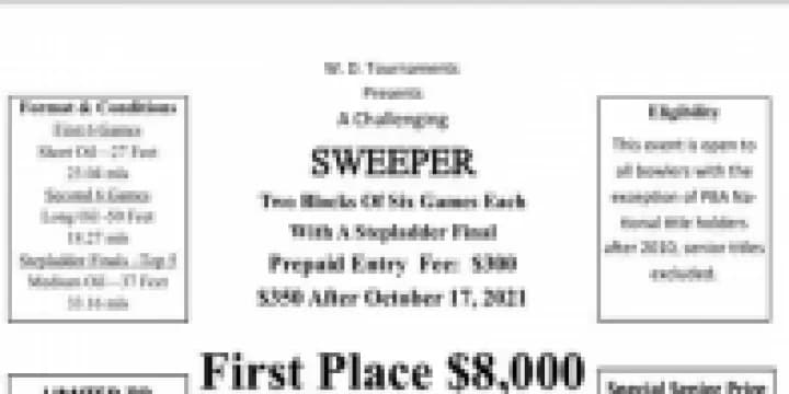  $8,000 top prize for Boot Hill 12-gamer in Arlington Heights, Illinois on Sunday, Nov. 7