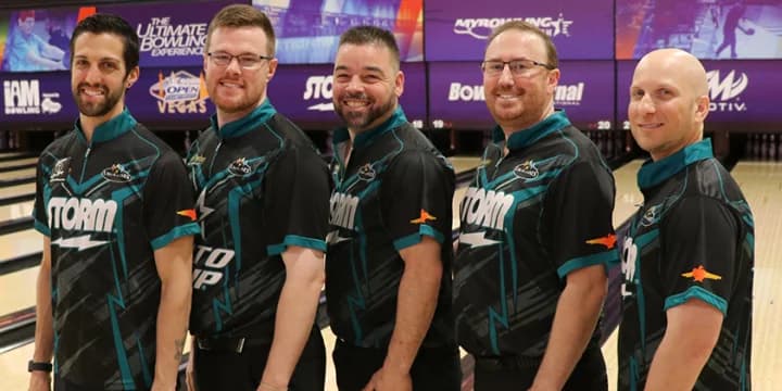Brett Cunningham slams 2,220 to take all-events lead, pace Mento Produce to top of team all-events with record 10,444 at 2022 USBC Open Championships