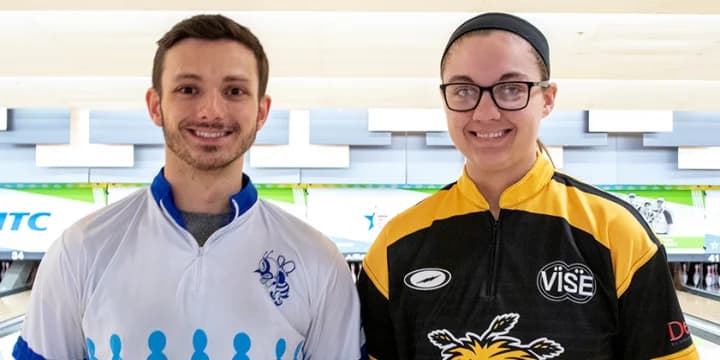 Nate Stubler, Mary Orf lead qualifying, among 16 earning match play byes at 2022 Intercollegiate Singles Championships