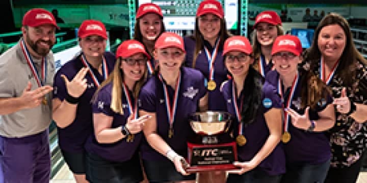 Stephen F. Austin women sweep Wichita State to win 2022 Intercollegiate Team Championships after finishing second in NCAA Women's Bowling Championship