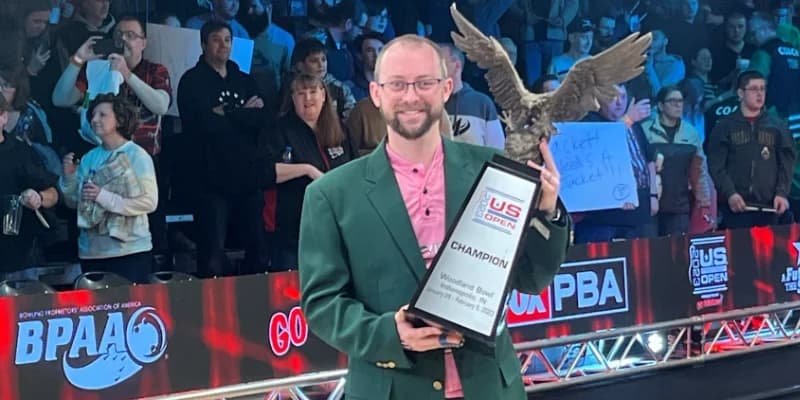 E.J. Tackett overcomes shaky start with clutch finish to win 2023 U.S. Open and complete Triple Crown