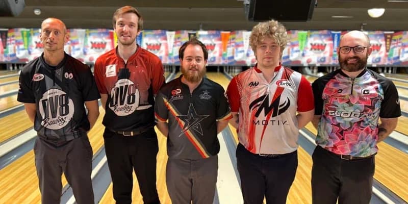 Matt Ogle earns top seed for PBA Shark Championship, Anthony Simonsen and Santtu Tahvanainen make second shows of World Series of Bowling IV; Jakob Butturff leads World Championship into match play