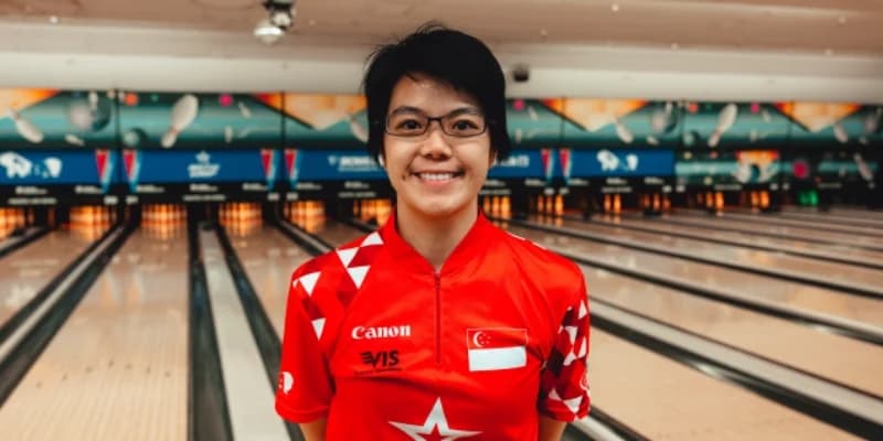 Lefty Cherie Tan of Singapore dominates Day 1 at season-opening 2023 PWBA Stockton Open