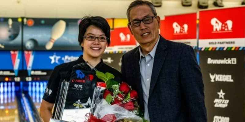 Despite bowling only part time, Team Singapore star Cherie Tan wins fourth PWBA Tour title by taking 2023 PWBA Stockton Open