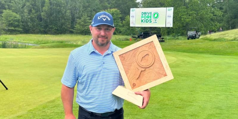 Ronnie Russell wins inaugural Drive Fore Kids celebrity golf event at Falmouth Country Club in Maine