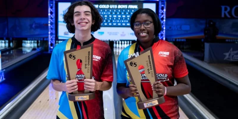 Ernesto Reynoso, Larielle Tharps win U15 titles at 2023 Junior Gold Championships