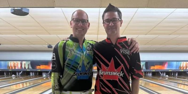 Nick Heilman, Andy Mills beat Matt Heesaker, Brian Laurent in title match to win 2023 WSBT Over 40/Under 40 Doubles