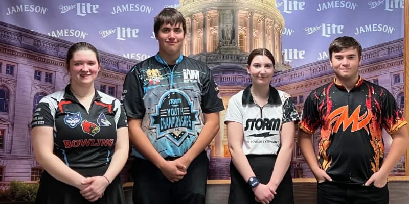 Topher Cieszynski, Ava Rodefeld, Andrew Smith, Sophia Cesario take top spots, Cieszynski rolls 300 in BYBT at Dream Lanes