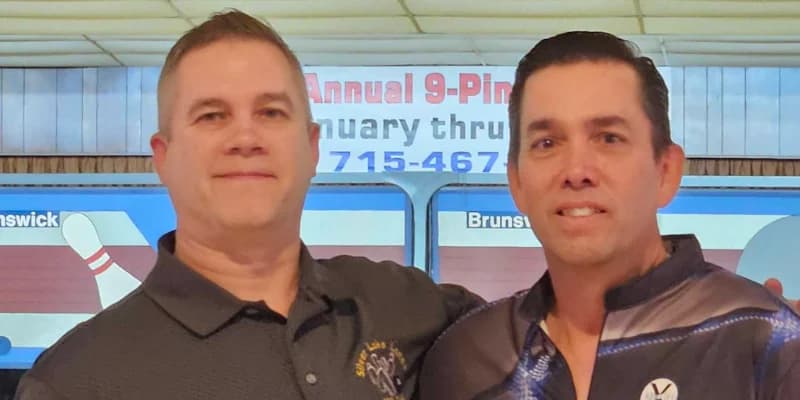 Jason Koss defeats Carl Malueg to win Wolf River Scratch Bowlers Tour at Silver Lake Lanes in Scandinavia