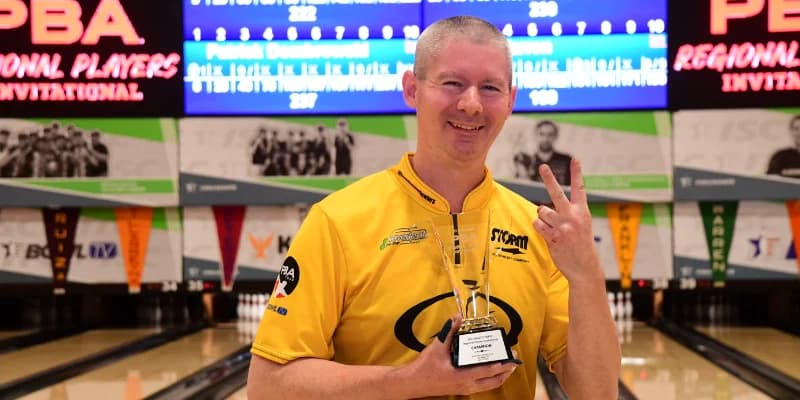 Patrick Dombrowski edges Pete Vergos to win second straight PBA Regional Players Invitational