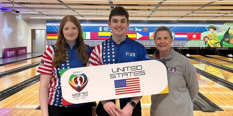 Jenna Stretch third, Carter Street 10th for Junior Team USA after first round of 2024 IBF Youth World Cup