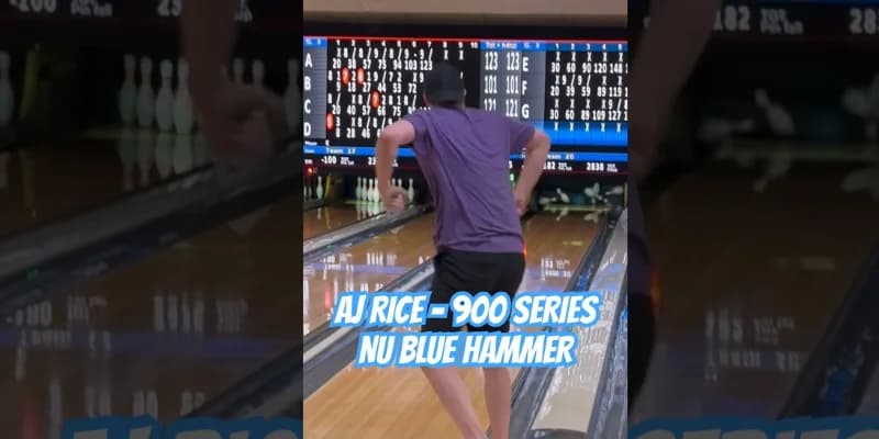 Not certified but just as significant: A.J. Rice fires 900 series in tournament in Spartanburg, S.C.