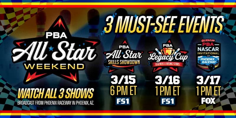 PBA All-Star Weekend airing March 15-17 on FS1, FOX features some intriguing events