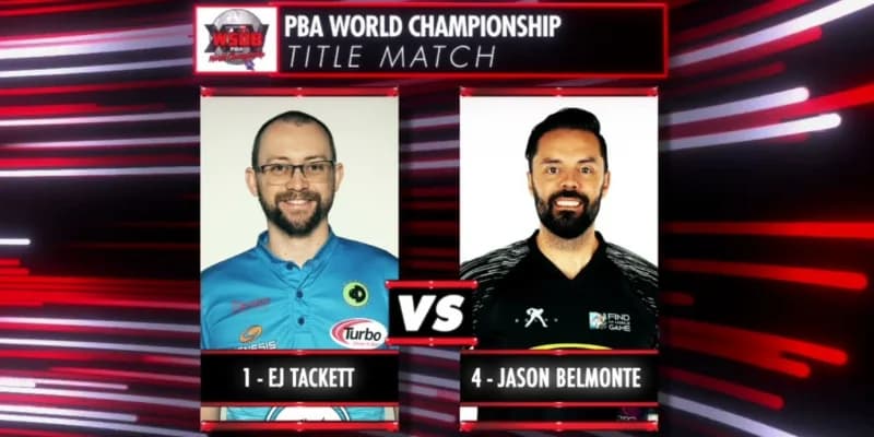 With 32 players left, Jason Belmonte-E.J. Tackett showdown set to start Friday at 2024 USBC Masters