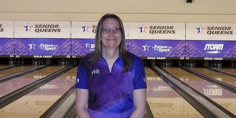 Defending champion Dana Ausec among 8 still unbeaten heading to final day of match play at 2024 USBC Senior Queens
