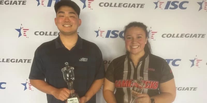 Kai Yamada, Crystal Elliott lead seeding round, win to advance to quarterfinals at 2024 Intercollegiate Singles Championships