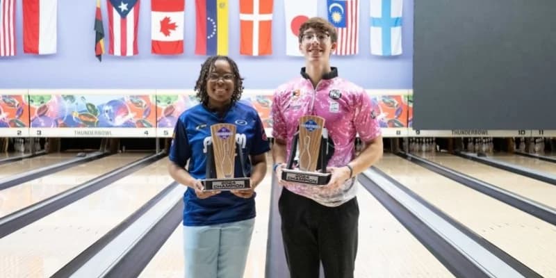 Brandon Bohn grinds to men's win, Dannielle Henderson serves notice in women's win at 2024 USBC U22 Masters, Queens