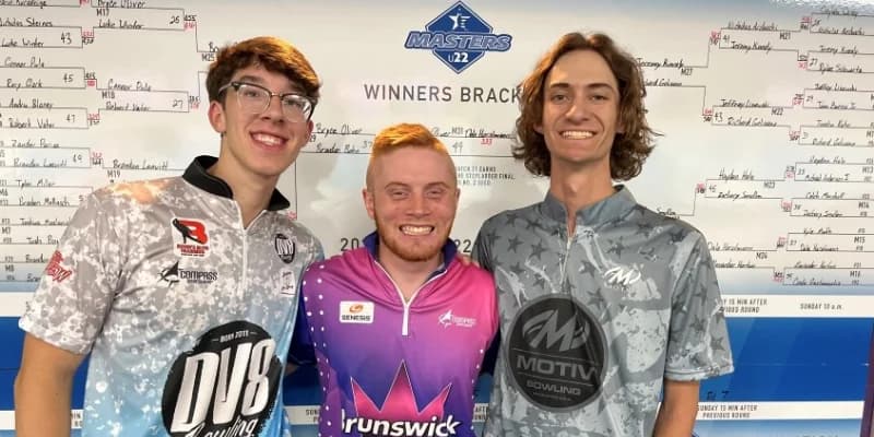 Left-handers Bryce Oliver, Morgan LiCausi earn top seeds for stepladder finals of 2024 USBC U22 Masters, Queens
