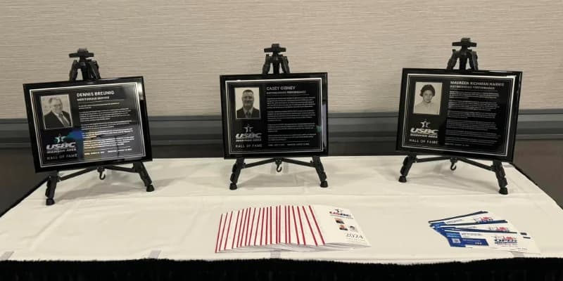 Maureen Harris, Casey Gibney in Distinguished Performance and Dennis Breunig in Meritorious Service elected to Madison Area USBC Hall of Fame in Class of 2024